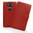 Orzly Leather Wallet Case & Card Holder Pouch for LG G4 - Red