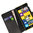 Orzly Leather Wallet Flip Case for Nokia Lumia 1520 - Black