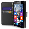 Go to product Orzly Leather Wallet Flip Case for Microsoft Lumia 640 - Black