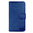 Orzly Leather Wallet Case & Card Pouch for Motorola Moto G (2nd Gen) - Blue
