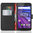 Orzly Leather Wallet Flip Case for Motorola Moto G 3rd Gen - Black