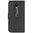 Orzly Leather Wallet Flip Case for Motorola Moto G 3rd Gen - Black