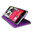 Orzly Leather Wallet Case (Card Holder) for Samsung Galaxy S5 - Purple