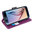 Orzly Leather Wallet Case (Car Holder) for Samsung Galaxy S6 - Purple