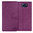 Orzly Leather Wallet Case (Car Holder) for Samsung Galaxy S6 - Purple