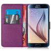Go to product Orzly Leather Wallet Case (Car Holder) for Samsung Galaxy S6 - Purple