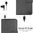 Orzly Leather Wallet Flip Case for Sony Xperia Z5 Compact - Black
