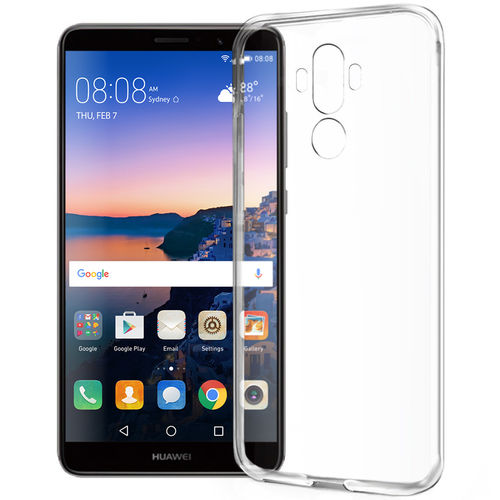 Orzly Flexi Gel Case for Huawei Mate 9 - Clear / Transparent