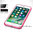 Orzly Flexi Gel Case for Apple iPhone 8 Plus / 7 Plus - Fluro Pink