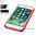 Orzly Flexi Gel Case for Apple iPhone 8 Plus / 7 Plus - Fluro Red