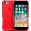 Orzly Flexi Gel Crystal Case for Apple iPhone 8 / 7 - Fluro Red