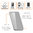 Orzly Flexi Gel Case for Samsung Galaxy Note FE (Fan Edition) - Clear