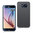 Orzly Flexi Slim Case for Samsung Galaxy S6 - Smoke Black (Razor-thin)