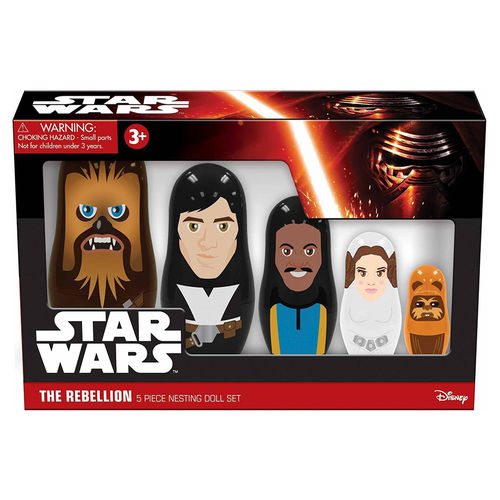PPW Toys Star Wars - The Rebellion Nesting Dolls Set (5-piece)
