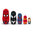 PPW Toys Ultimate Spider-Man Nesting Dolls Set (5-piece)