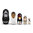 PPW Toys Star Wars The Force Awakens Nesting Dolls Set (5-piece)