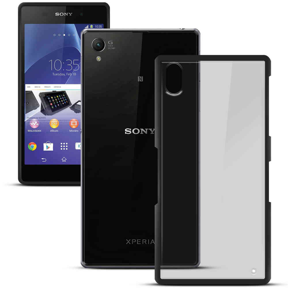 pack Ontwijken Aankoop Sonivo Fusion Bumper Case - Sony Xperia Z2 (Black)