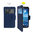 Sonivo Sneak Peak Wallet Case for Samsung Galaxy Mega 6.3 - Blue