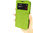 Sonivo Sneak Peak Wallet Case for Samsung Galaxy Mega 6.3 - Green