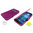 Sonivo Sneak Peak Wallet Case for Samsung Galaxy Mega 6.3 - Purple