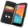 Go to product Sonivo Leather Wallet Flip Case for LG Google Nexus 5 - Black