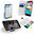 Sonivo Leather Wallet Flip Case for LG Google Nexus 5 - White