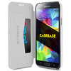 CaseBase Slim Wallet Case (Card Holder) for Samsung Galaxy S5 - White