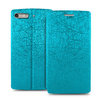 Orzly Folio Stand & Textured Flip Case for Huawei Ascend G6 - Blue