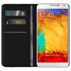Orzly Leather Wallet Case & Card Slot - Samsung Galaxy Note 3 - Black