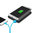 7000mAh (10W) Qi Fast Wireless Charging USB Power Bank - Black