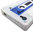 Retro Cassette Tape Case for Apple iPhone 4 / 4s - White