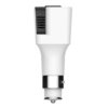 Rock 2A USB Car Charger / Aroma Diffuser / Air Purifier - White