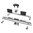 Screw Adapter / Strap Connector for Apple Watch Band 44mm / 45mm / 46mm / Ultra 49mm - Silver