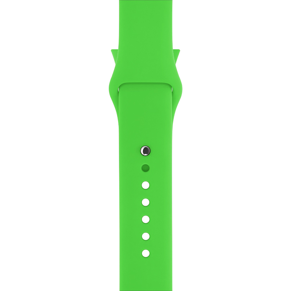 Silicone Sport Band for Apple Watch 42mm 44mm 45mm Green