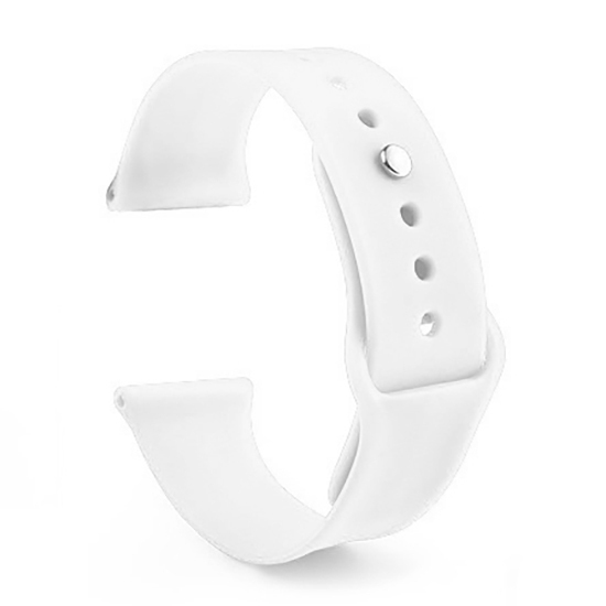 apple watch white silicone band