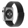Milanese Loop Magnetic Steel Band for Apple Watch 42mm / 44mm / 45mm / 46mm / Ultra 49mm - Black