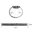 Milanese Loop Magnetic Steel Band for Apple Watch 42mm / 44mm / 45mm / 46mm / Ultra 49mm - Silver
