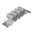 Milanese Loop Magnetic Steel Band for Apple Watch 42mm / 44mm / 45mm / 46mm / Ultra 49mm - Silver