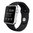 Rubber Sport Band (Pin / Tuck) for Apple Watch 42mm / 44mm / 45mm / 46mm / Ultra 49mm - Black