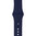 Rubber Sport Band (Pin / Tuck) for Apple Watch 42mm / 44mm / 45mm / 46mm / Ultra 49mm - Blue