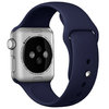 Rubber Sport Band (Pin / Tuck) for Apple Watch 42mm / 44mm / 45mm / 46mm / Ultra 49mm - Blue