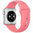 Rubber Sport Band (Pin / Tuck) for Apple Watch 42mm / 44mm / 45mm / 46mm / Ultra 49mm - Pink
