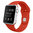 Rubber Sport Band (Pin / Tuck) for Apple Watch 42mm / 44mm / 45mm / 46mm / Ultra 49mm - Red