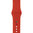 Rubber Sport Band (Pin & Tuck) Strap for Apple Watch 42mm / 44mm / 45mm / Ultra 49mm - Red