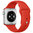 Rubber Sport Band (Pin / Tuck) for Apple Watch 42mm / 44mm / 45mm / 46mm / Ultra 49mm - Red