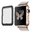 Full Coverage Tempered Glass Screen Protector for Apple Watch 38mm - Black