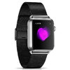 Replacement Milanese Stainless Steel Band for Apple Watch 38mm / 40mm / 41mm - Black
