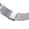 Replacement Milanese Stainless Steel Band for Apple Watch 42mm / 44mm / 45mm / 46mm - Silver