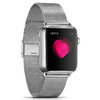 Replacement Milanese Stainless Steel Band for Apple Watch 42mm / 44mm / 45mm / 46mm - Silver