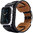 Kakapi Real Leather Cuff Bracelet Band for Apple Watch 42mm / 44mm (Black)